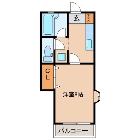 ユニワエクセルの物件間取画像